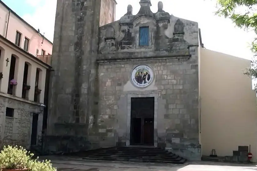 La chiesa parrocchiale di Laconi