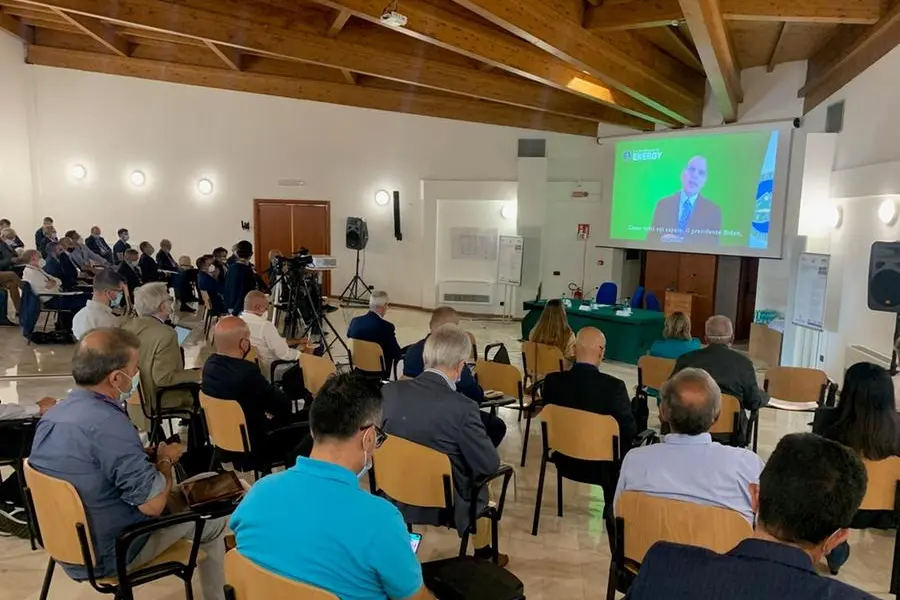 Il workshop organizzato a Cagliari (foto ufficio stampa Sotacarbo)