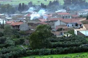 Un panorama di Bauladu