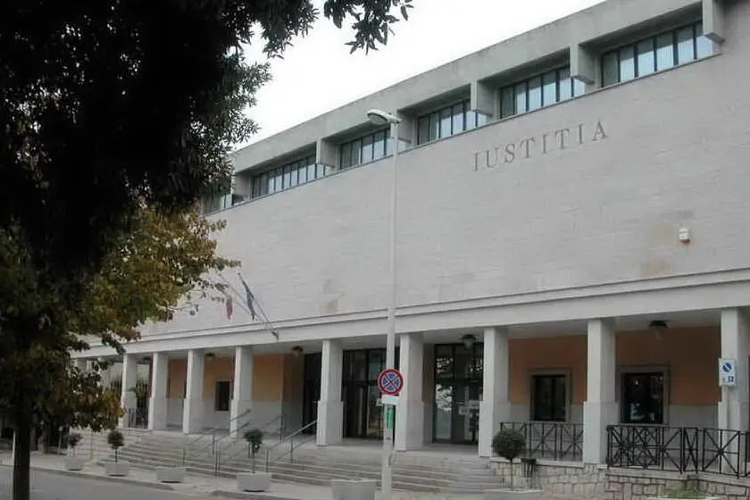 Il tribunale di Tempio (Archivio L'Unione Sarda)