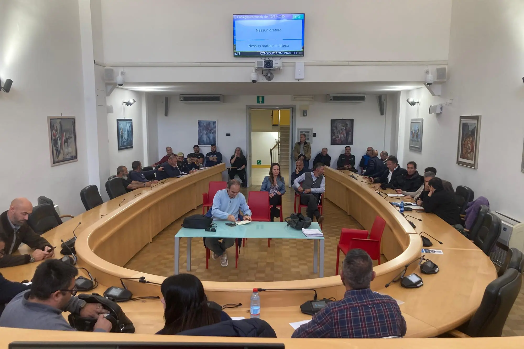 La commissione Pesca a Porto Torres (foto Pala)
