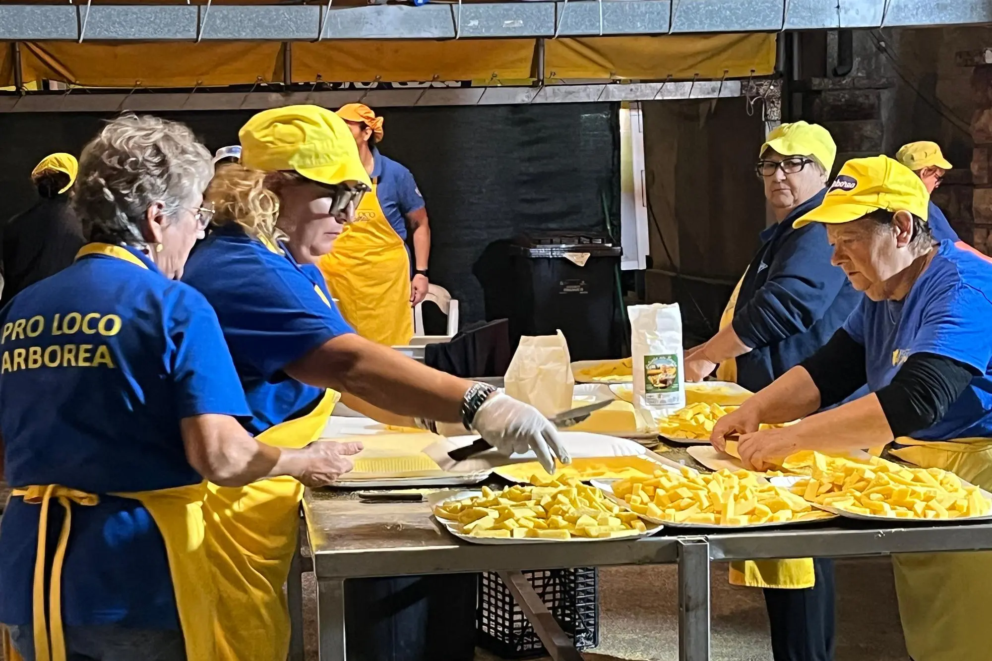Un evento della Pro loco (foto Sara Pinna)