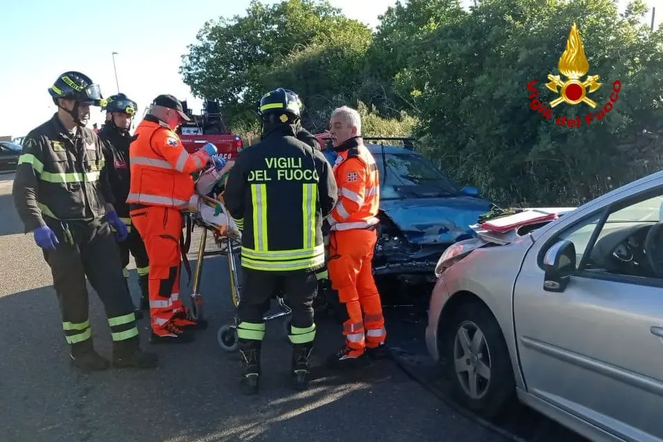 I soccorsi dopo l'incidente