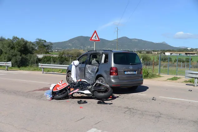 Olbia, l'incidente stradale mortale in via Nervi