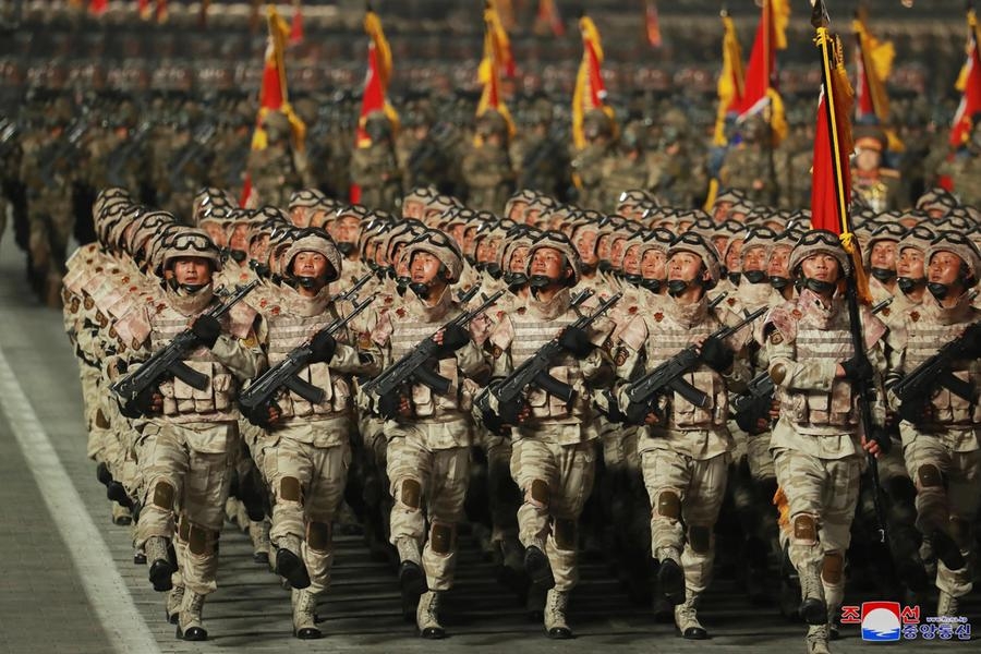 La parata militare (Ansa - Epa)