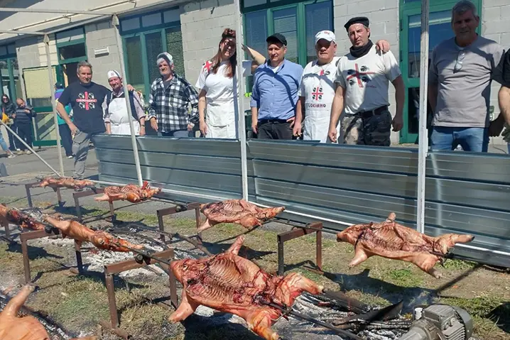 Pranzo solidale, una delle edizioni passate