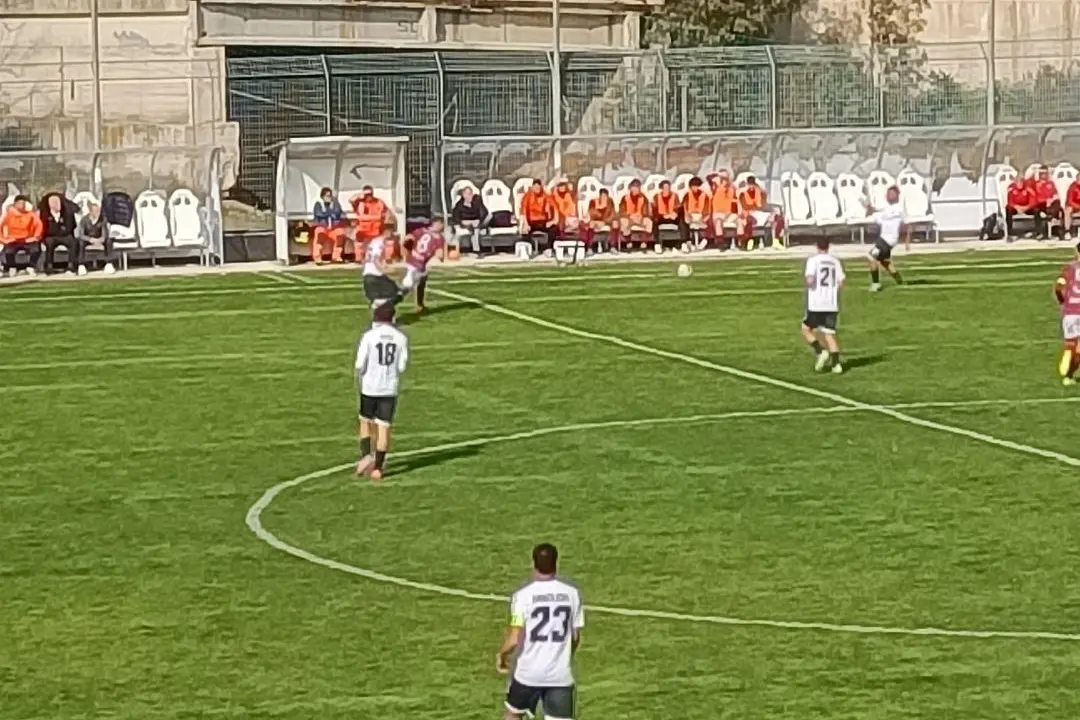 Arboleda durante il match tra Olbia e Trastevere (foto Ilenia Giagnoni)