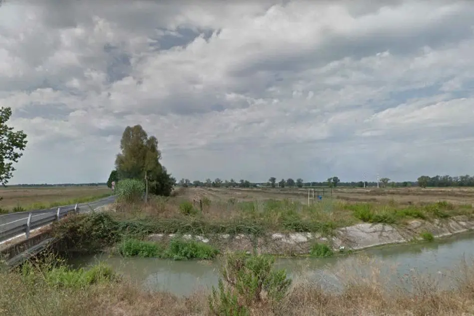 Il canale di Campo Salino (Google Maps)