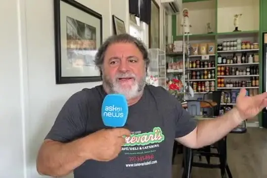 Lou Chambrone e la fabbrica di ravioli a Sonoma, in California