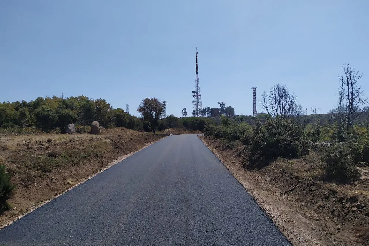 La strada verso Badde Urbara