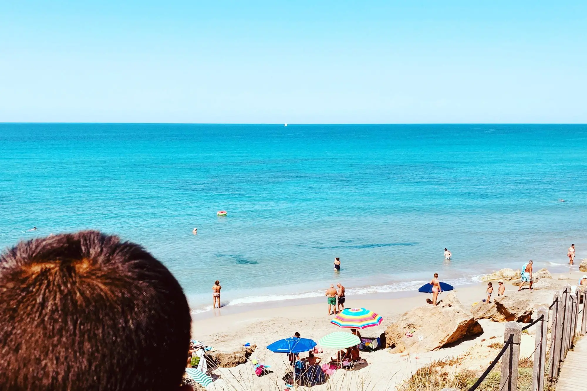 La spiaggia di San Giovanni di Sinis (Foto Sara Pinna)