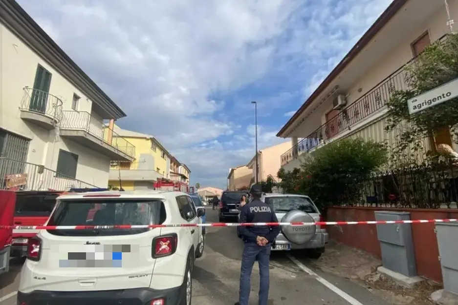 L'intervento della polizia