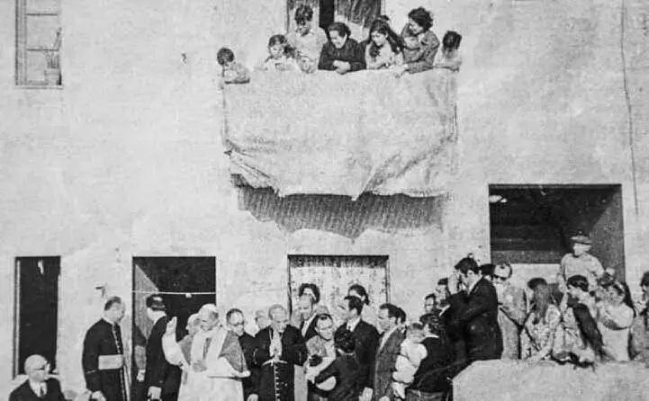 Papa Montini nel quartiere Sant'Elia