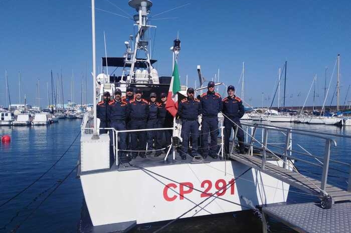 Migranti, la Capitaneria di Porto Torres a Lampedusa per i soccorsi