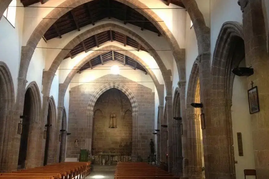 L'interno della chiesa di San Francesco