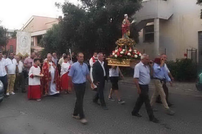 Un'edizione della processione (L'Unione Sarda - Andrea Serreli)