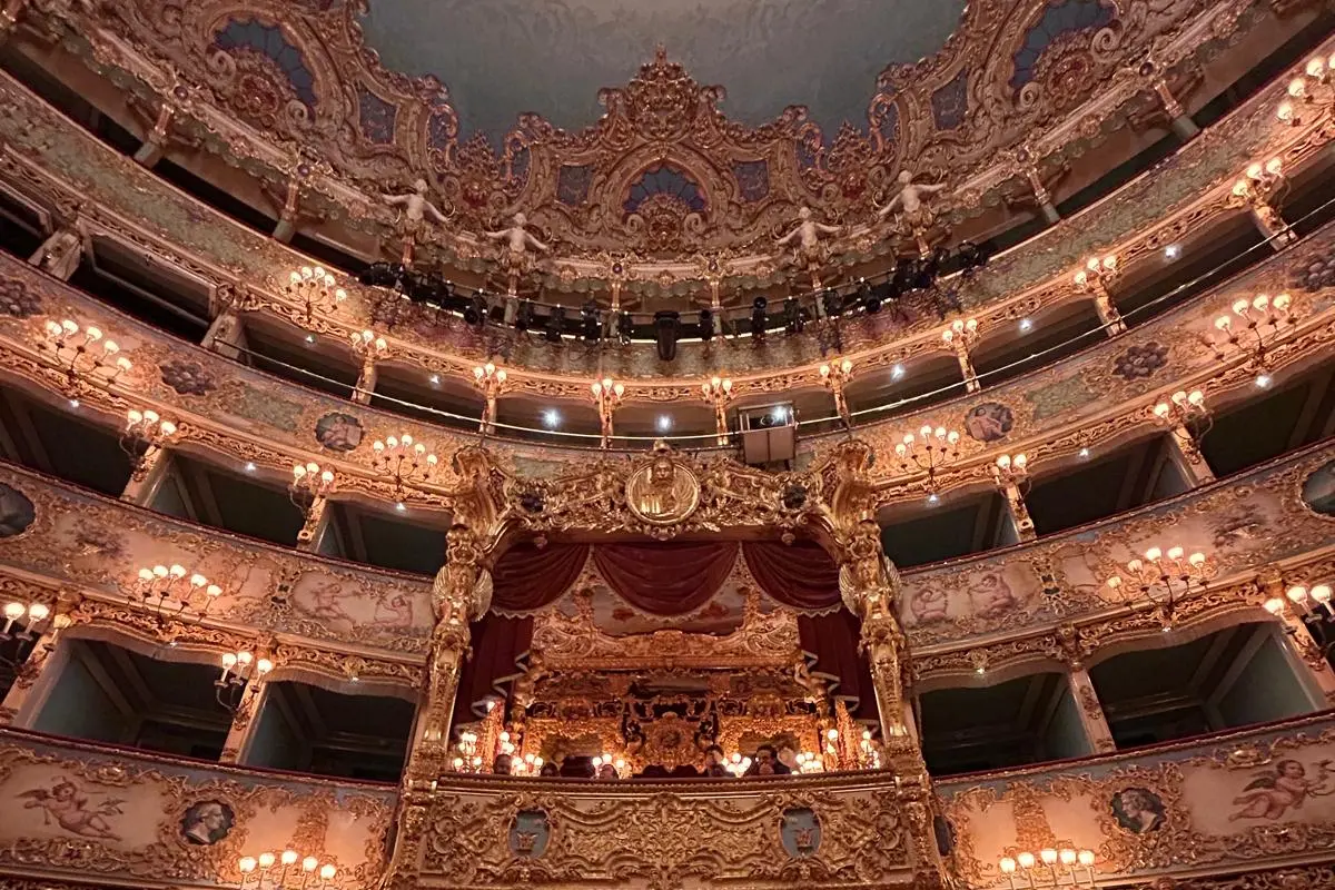 Il teatro La Fenice di Venezia (s. f.)