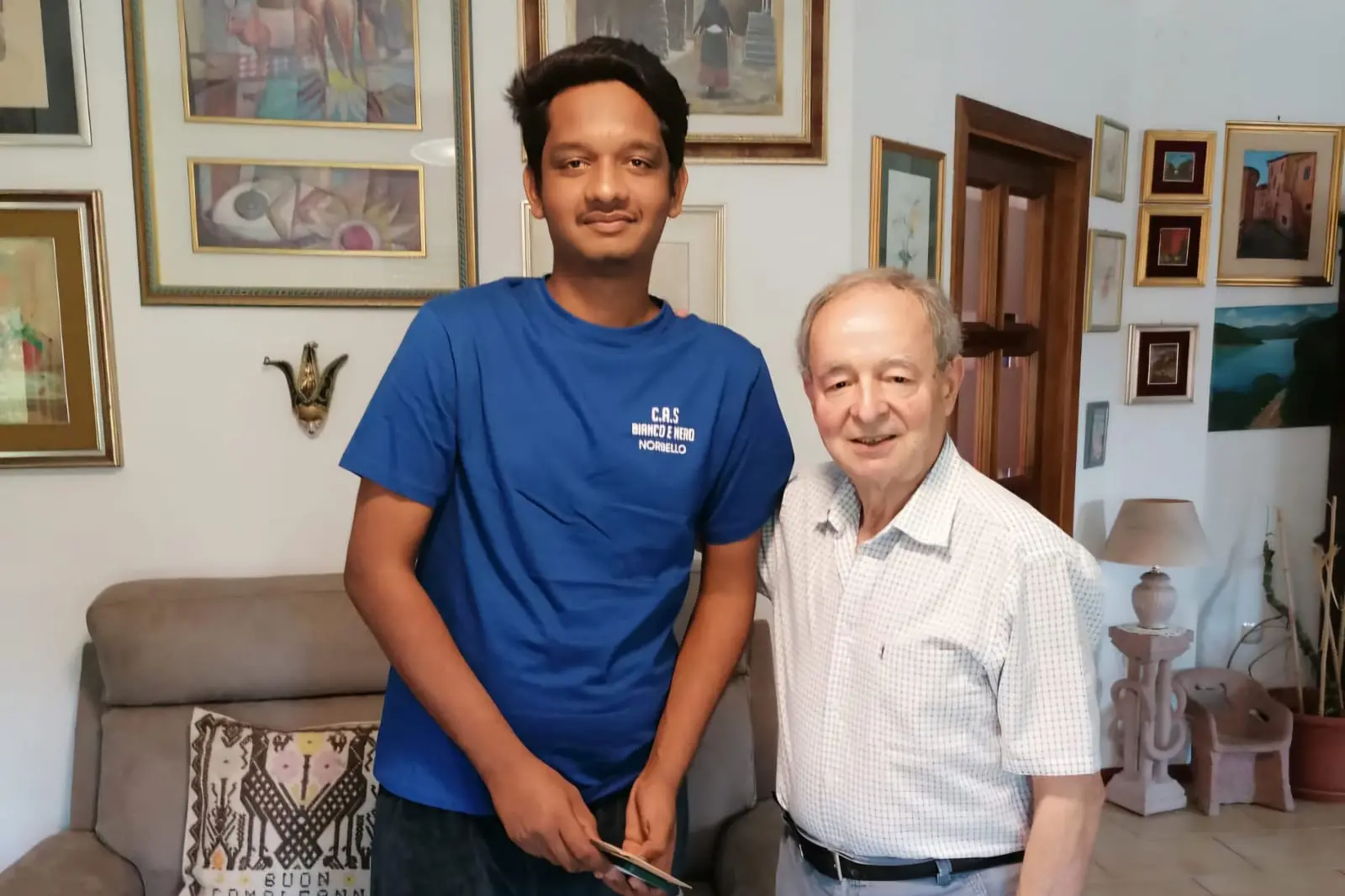Gopal Arun e Agostino Mele