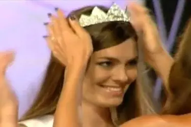 Daniela Cau durante la premiazione