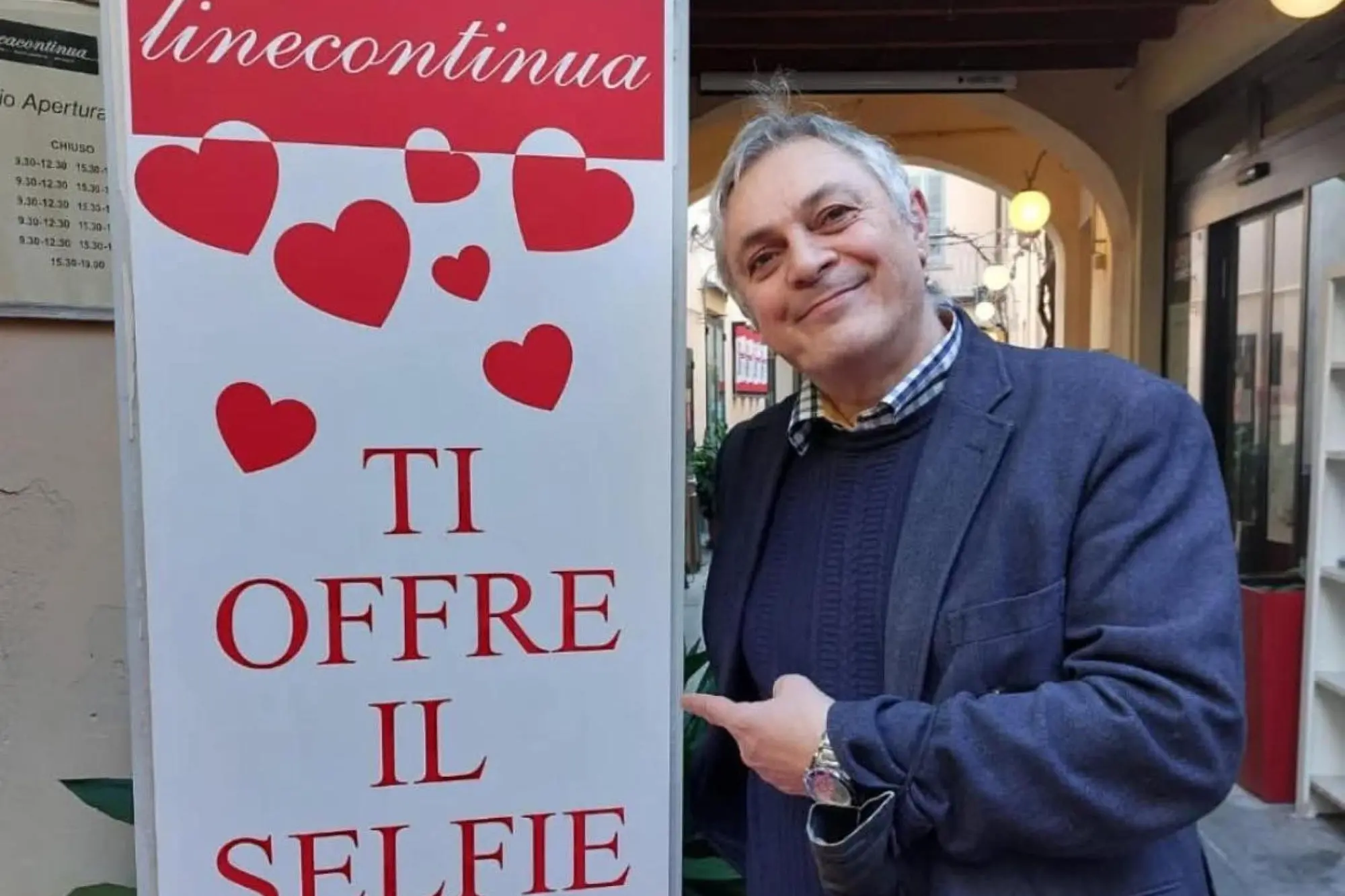 La vittima, Davide Gorla (Ansa)