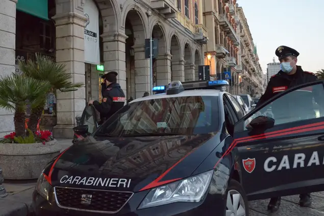 Carabinieri in servizio (foto concessa)