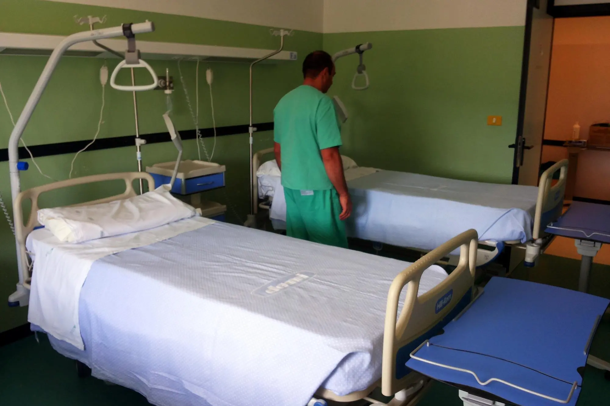 Isili ospedale San Giuseppe Calasanzio reparto Medicina (Foto archivio)