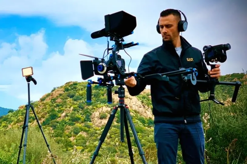 Il regista Gabriele Carrus