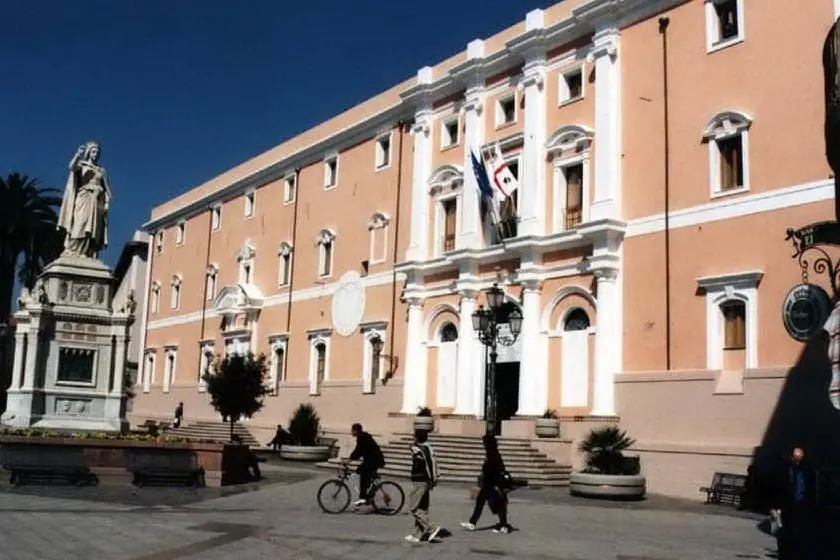 Il Comune di Oristano (Archivio L'Unione Sarda)