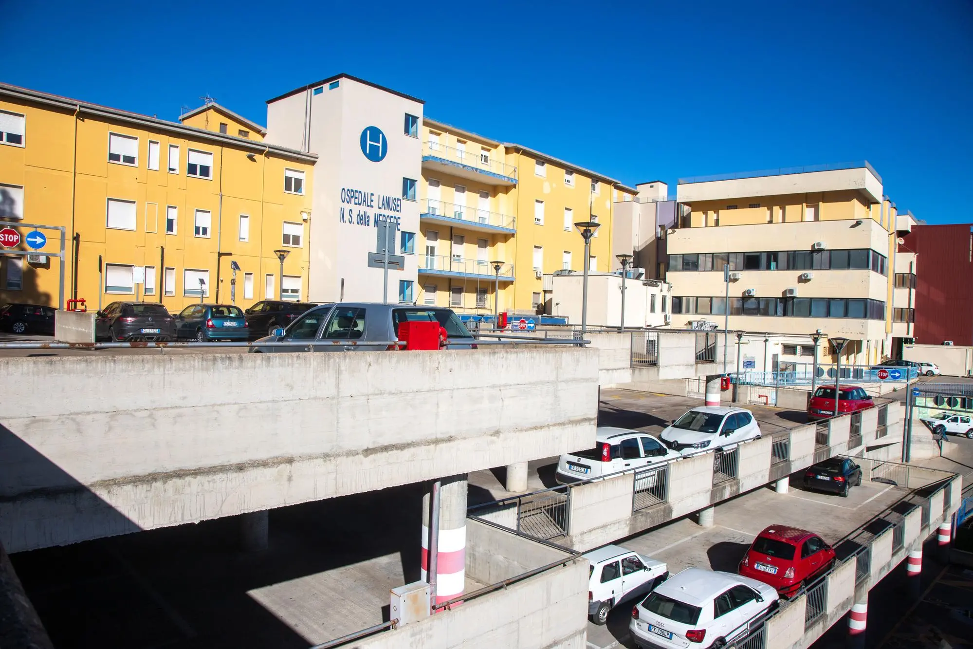 L’ospedale di Lanusei, principale presidio sanitario sul territorio