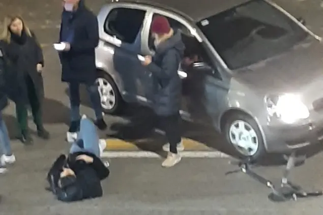 L'incidente in via Pessina