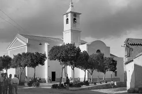 Un'immagine della chiesa di S. Efisio a Capoterra
