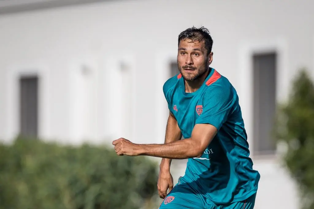 José Luis Palomino (foto Valerio Spano - Cagliari Calcio)