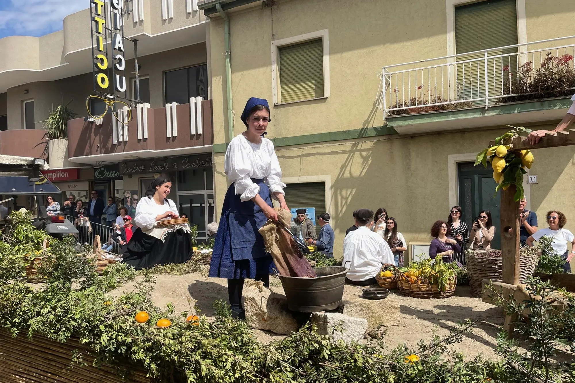 Un'immagine dell'edizione 2025 della sagra