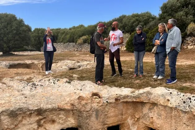 La necropoli di Su Cricifissu (foto Pala)