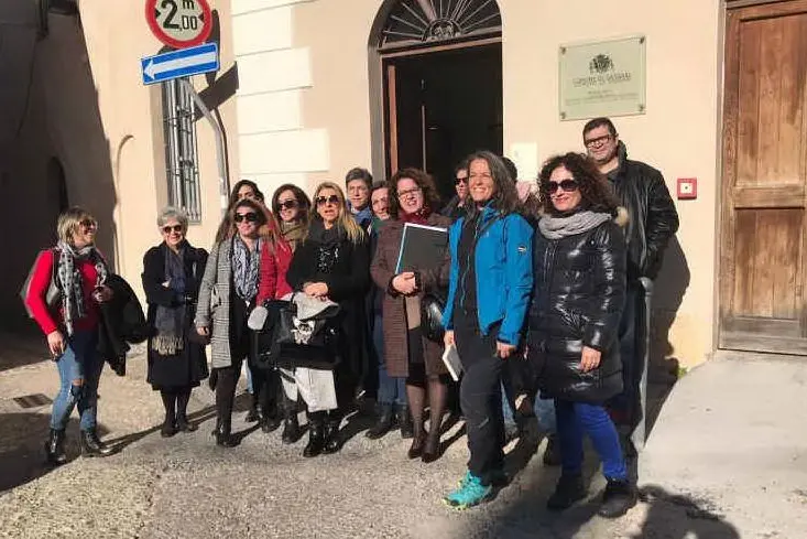 Il Comitato Monte Rosello Basso (foto Gloria Calvi)