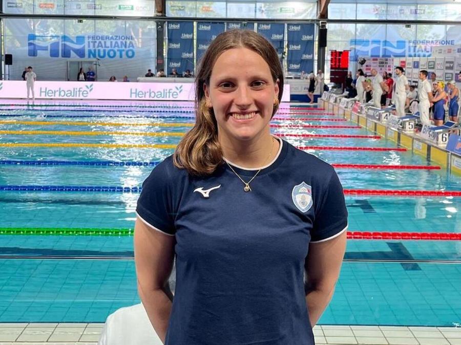 Zucca agli Assoluti sesta nei 200 rana