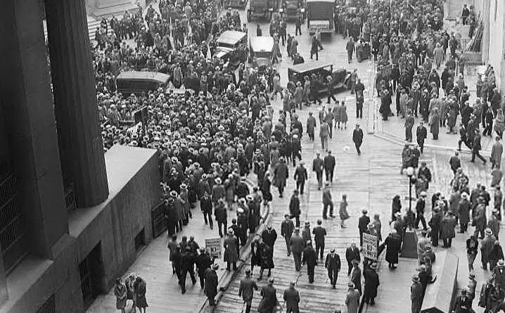 #AccaddeOggi: 24 ottobre 1929, il Giovedì nero della Borsa di New York