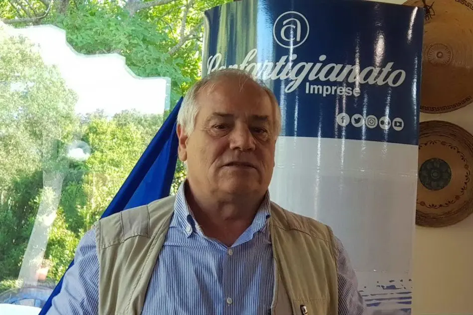 Giovanni Mellino, presidente di Confartigianato Trasporti Sardegna