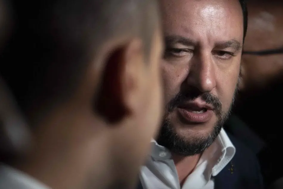 Di Maio e Salvini (Ansa)