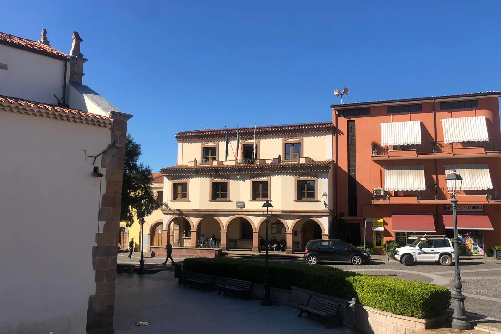 Il municipio di Samugheo (foto Orbana)