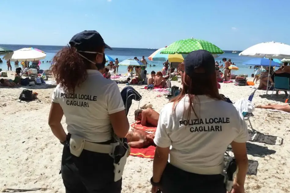 (foto polizia locale di Cagliari)