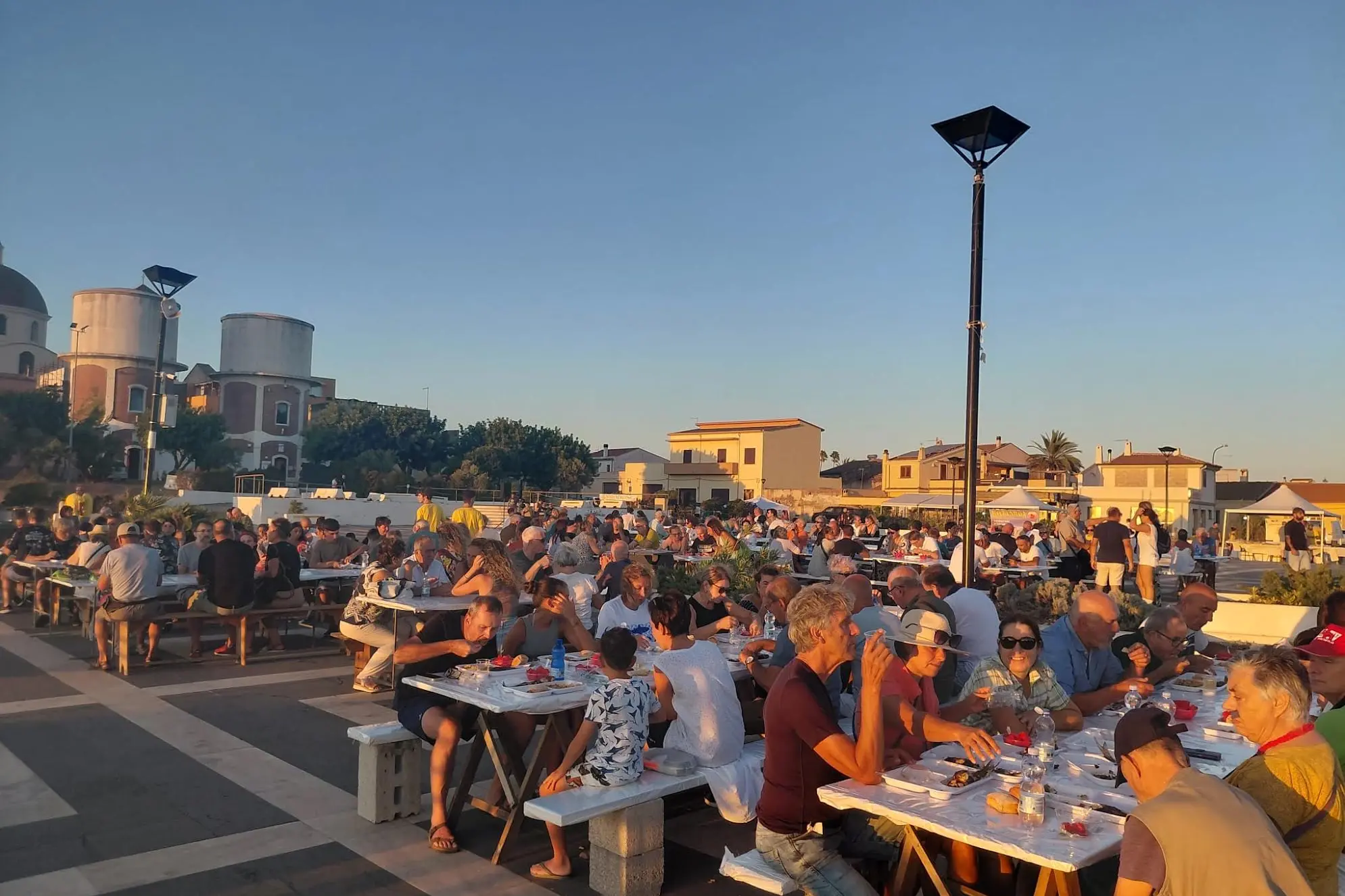L'evento in piazza Stagno (foto concessa)