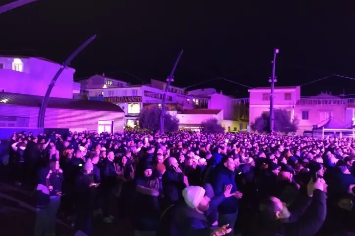 Il concertone di Castelsardo (foto concessa)