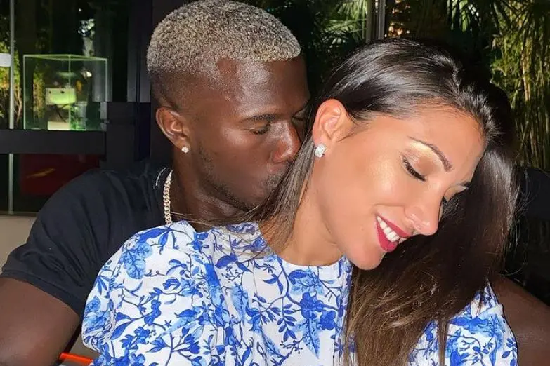 Keita Balde e Simona Guatieri (foto Instagram)