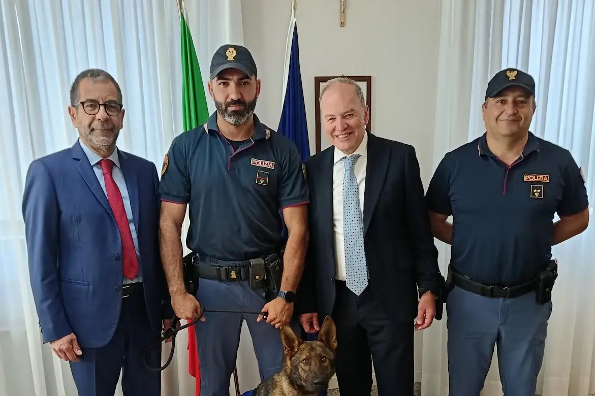La visita (foto concessa)