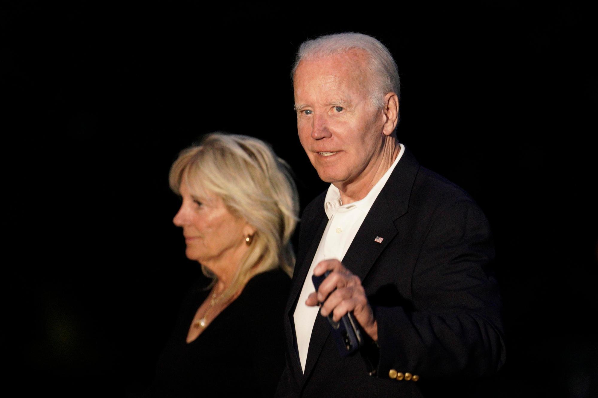 Joe e Jill Biden (Ansa - Epa)