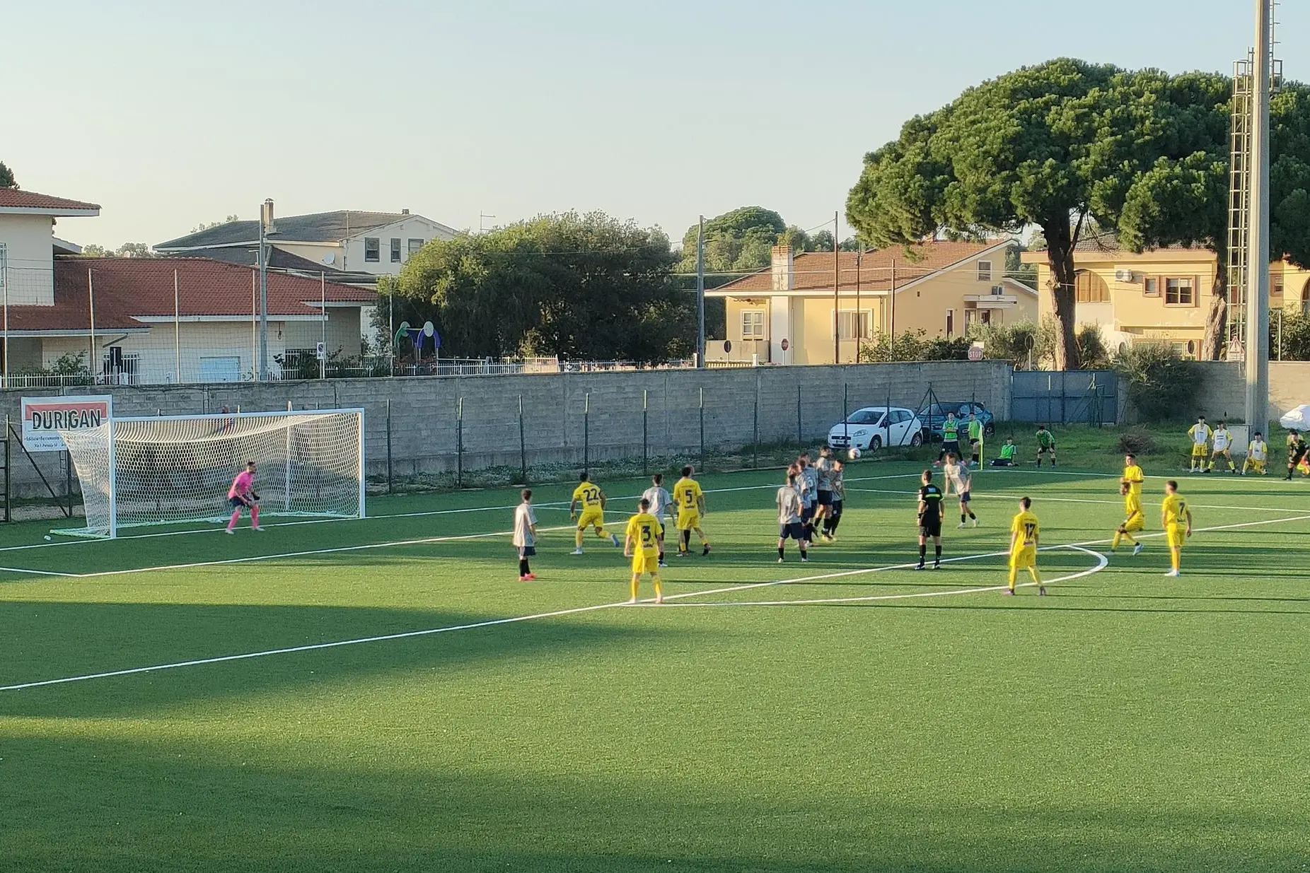 Un'immagine di una gara sul campo di Arborea (foto di Giacomo Pala)
