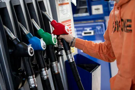 Benzina (foto Ansa)