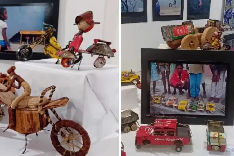 Alcuni dei giochi in mostra a Cagliari (foto Rais)