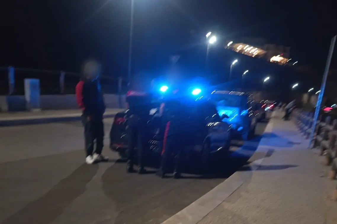 L'intervento dell'agente di Bancali